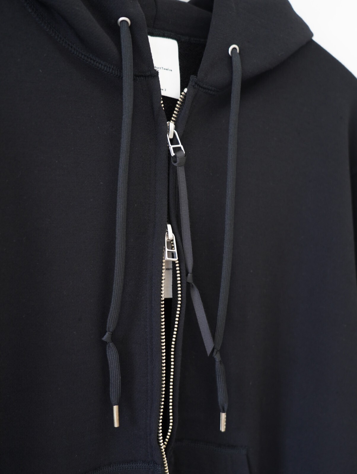 プロダクトトゥエルブ メンズ スーパー140's/130'sメリノウールジップアップパーカ 画像12