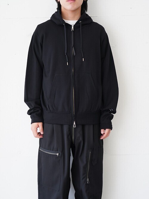 Super 140’s /130's Melino Wool Zip Up Parka｜Product Twelve MENS