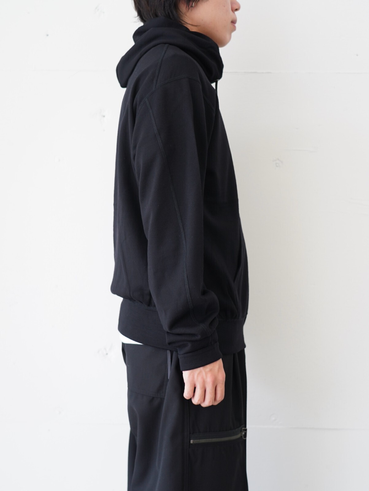 プロダクトトゥエルブ メンズ スーパー140's/130'sメリノウールジップアップパーカ 画像2