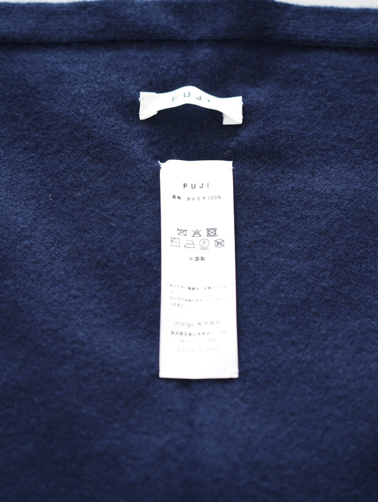 FUJI 女士 & 男士 WHITE CASHMERE SCARF 圖片21