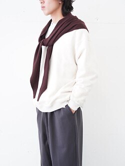 FUJI 女士 & 男士 WHITE CASHMERE SCARF 图片3