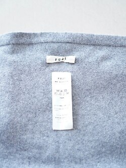 FUJI 女士 & 男士 WHITE CASHMERE SCARF 图片12