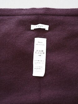 FUJI 女士 & 男士 WHITE CASHMERE SCARF 图片6