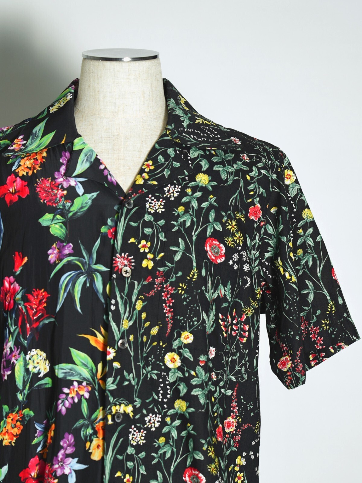 RICE NINE TEN 남성 Half And Half Shirt 이미지6