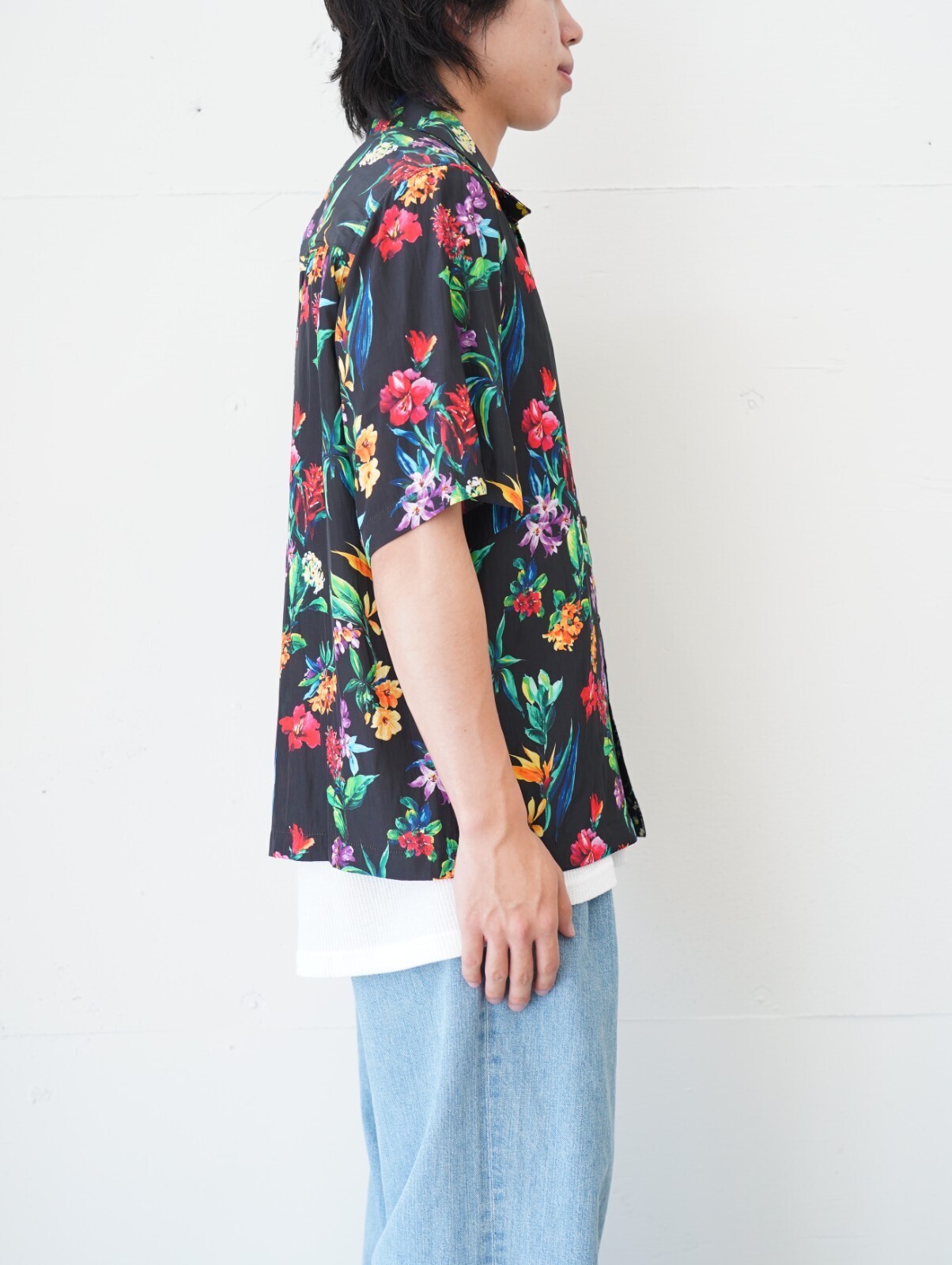 RICE NINE TEN 남성 Half And Half Shirt 이미지2