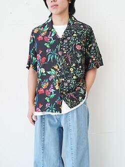 ライスナインテン メンズ ハーフアンドハーフシャツ 画像4