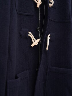 フジ レディース & メンズ メルトンウールダッフルコート 画像11