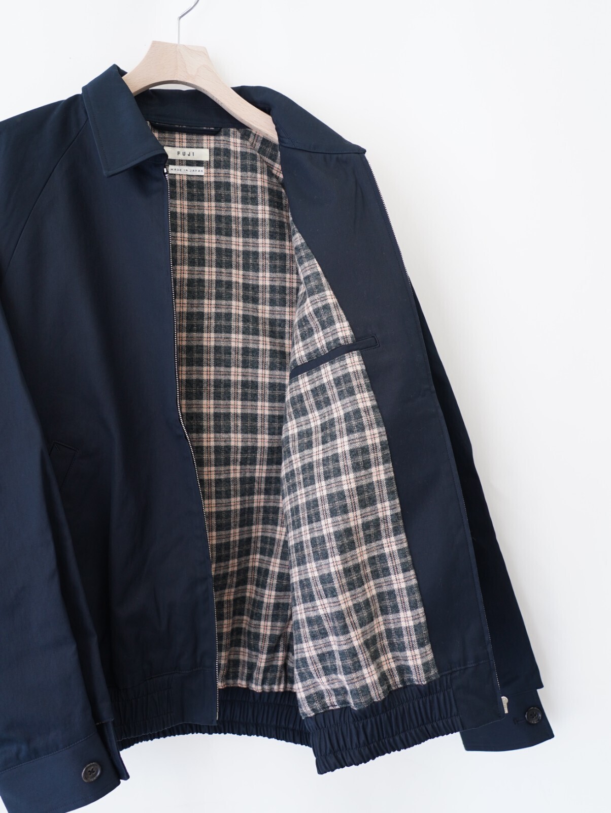 フジ メンズ コットンギャバジンラグランブルゾン 画像20