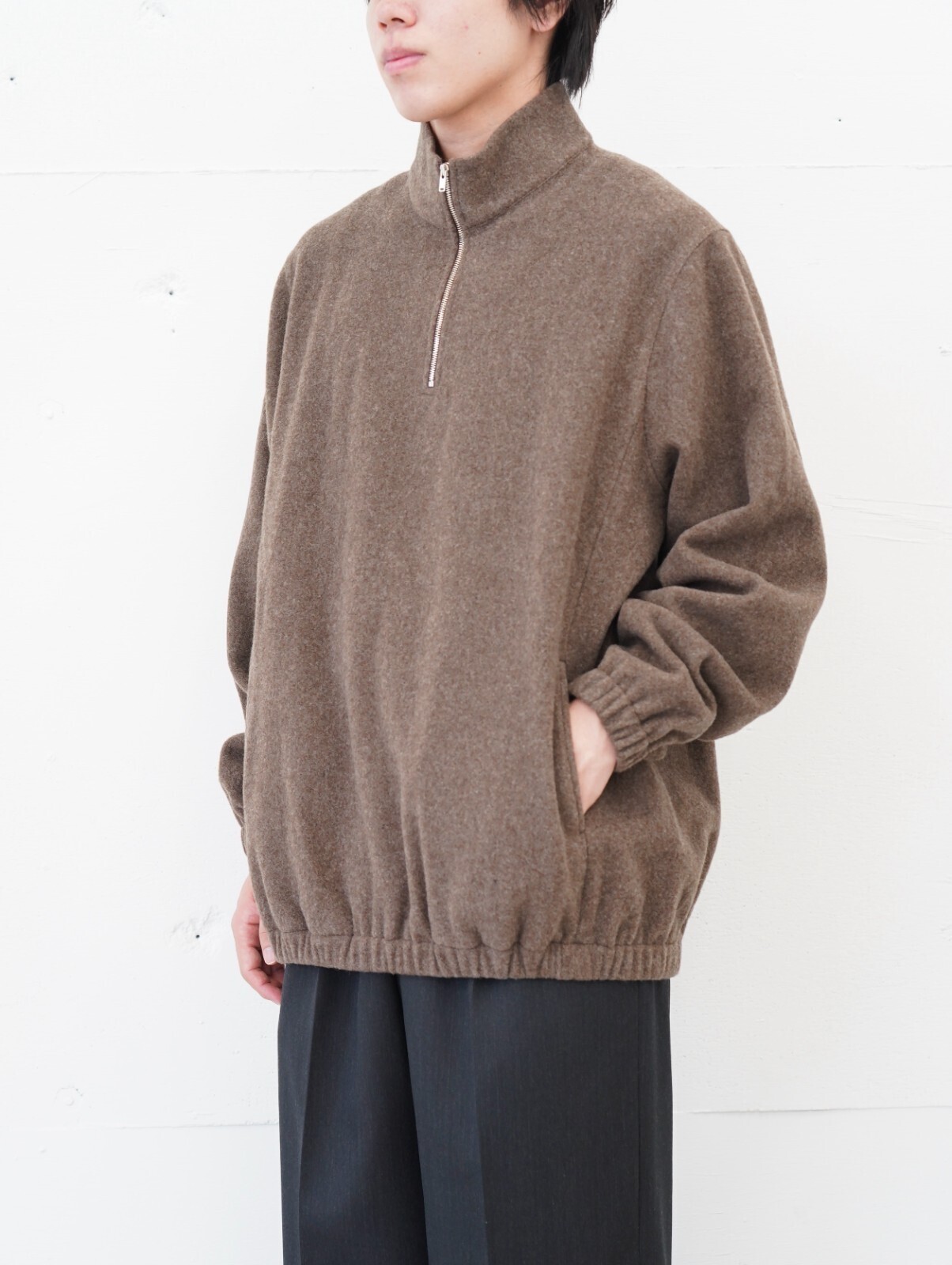 フジ レディース & メンズ ブラッシュドウールプルオーバー 画像13