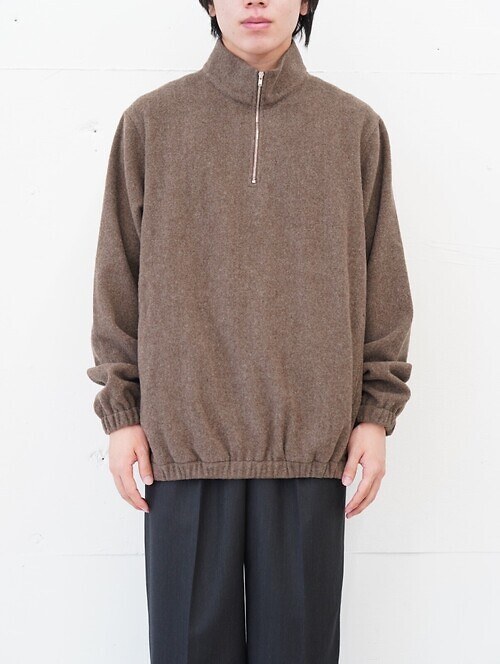 BRUSHED WOOL PULLOVER｜FUJI 女士 & 男士