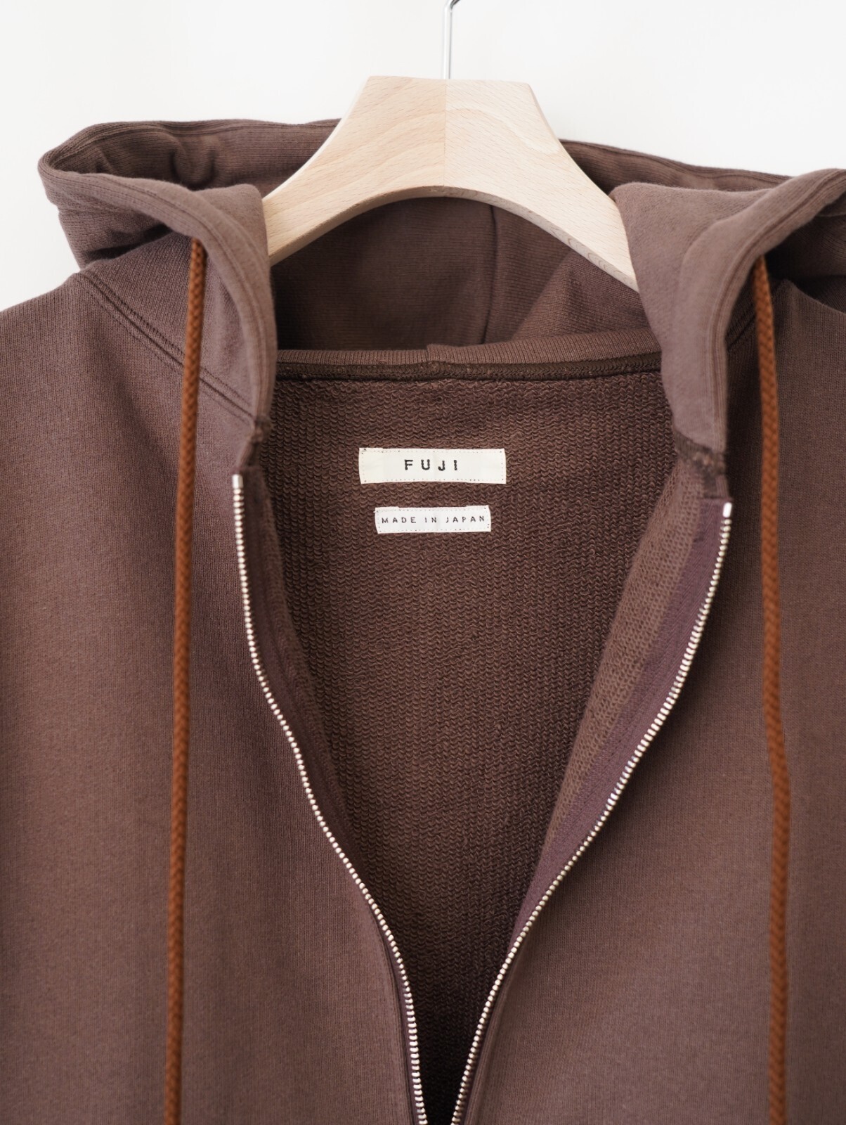 FUJI 女士 & 男士 COTTON ZIP UP HOODIE 图片34