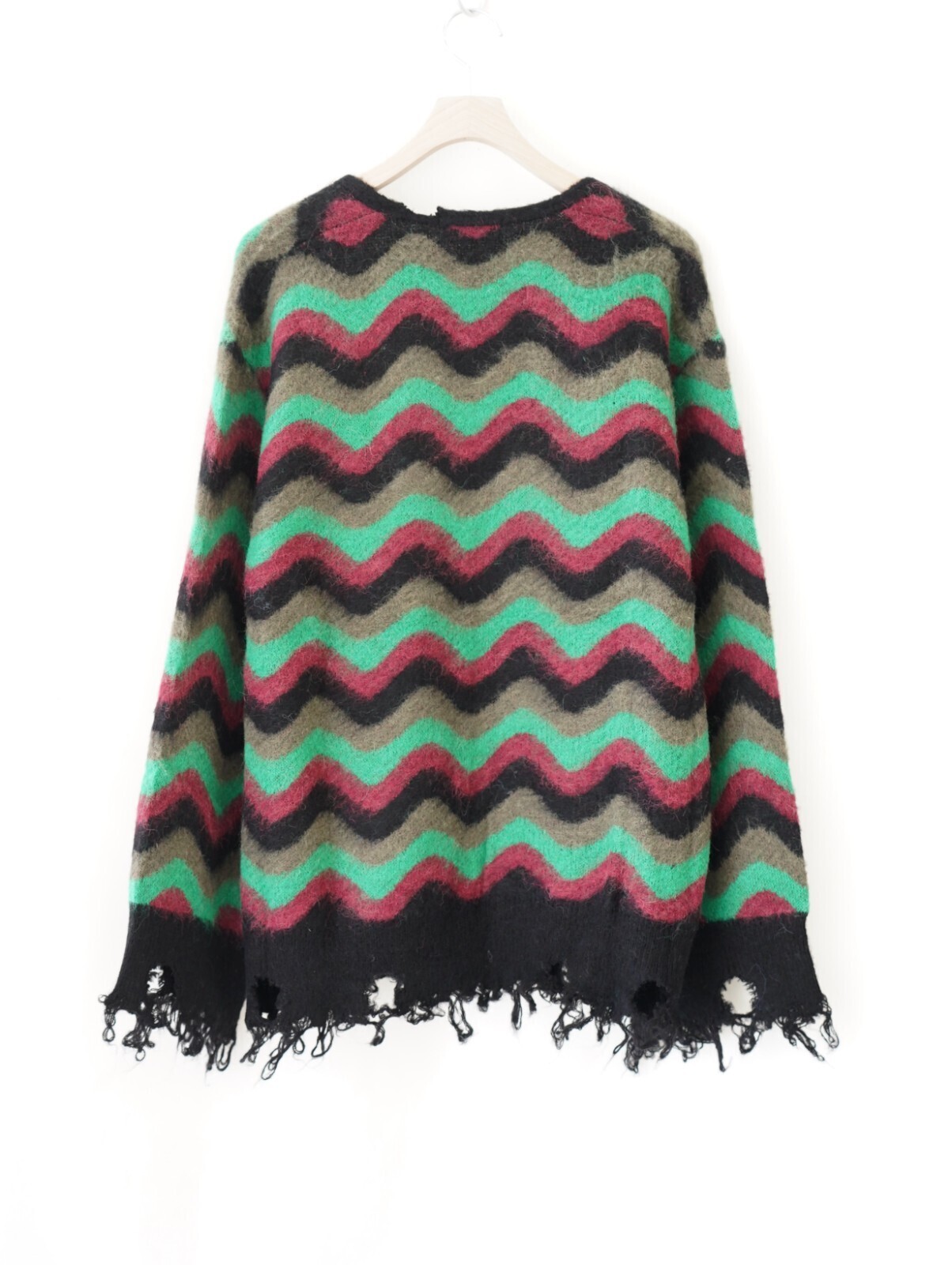 Lamrof 女裝 & 男裝 Wave Mohair Cardigan 圖片9