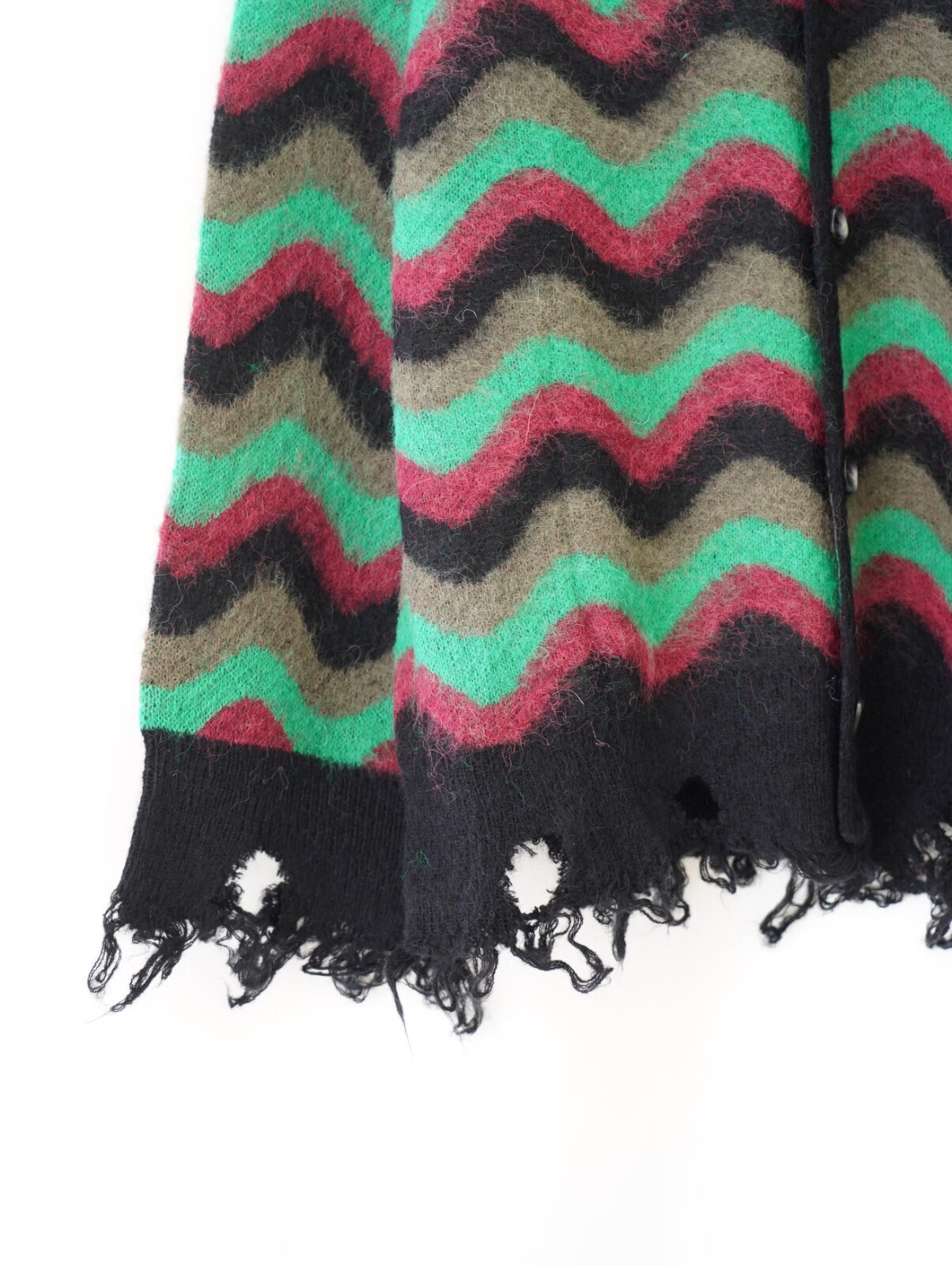 Lamrof 女裝 & 男裝 Wave Mohair Cardigan 圖片8