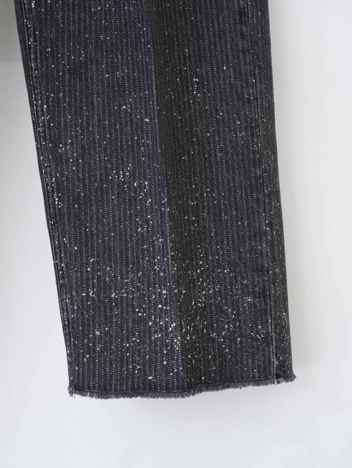 saby 男士 TUCK-BAGGY TYPE 2 - Stripe Denim Splash Vintage Wash - 圖片7