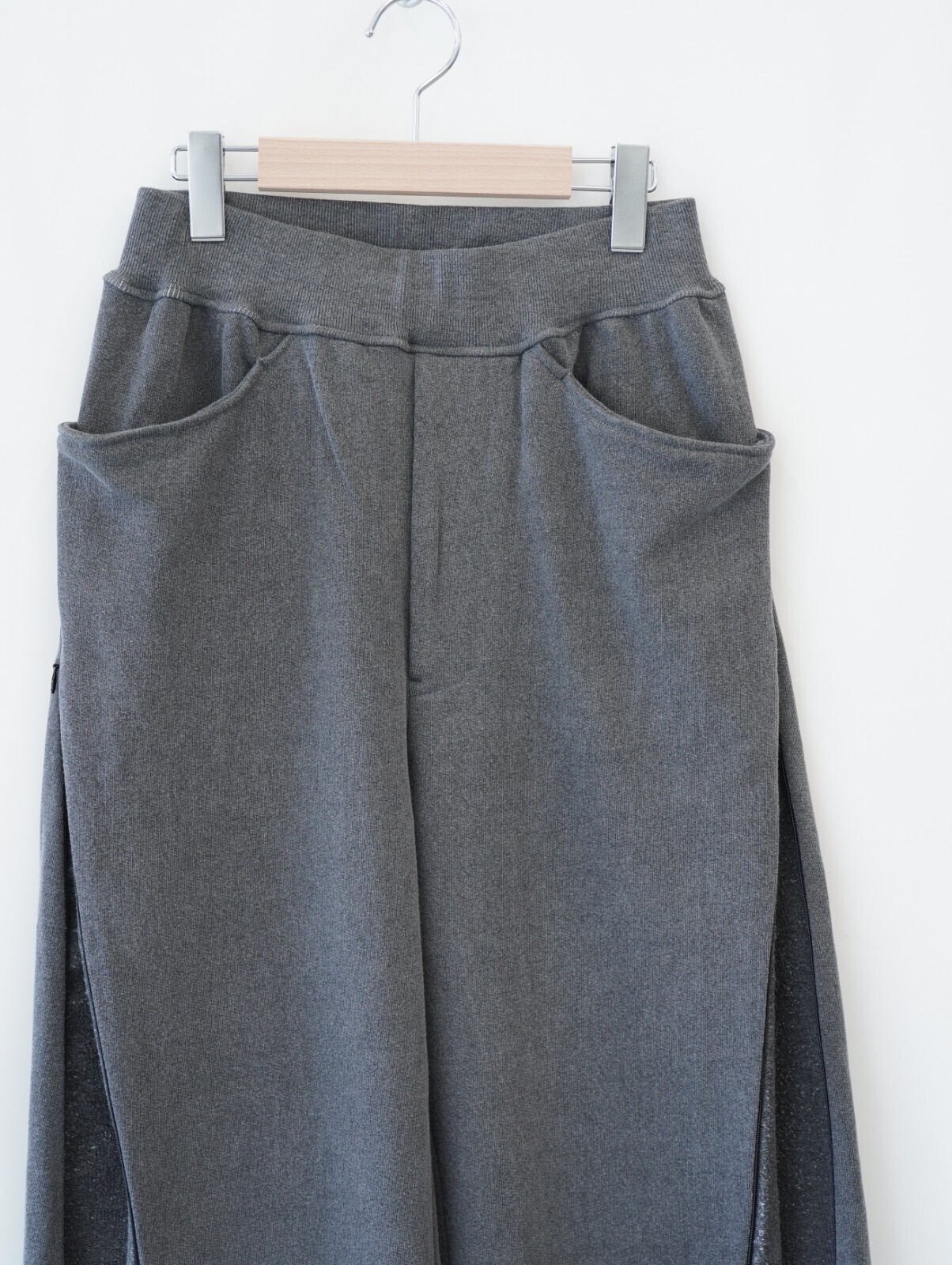 saby 男士 NEW RIB BAGGY PANTS- Pigment Print French Terry - 图片11