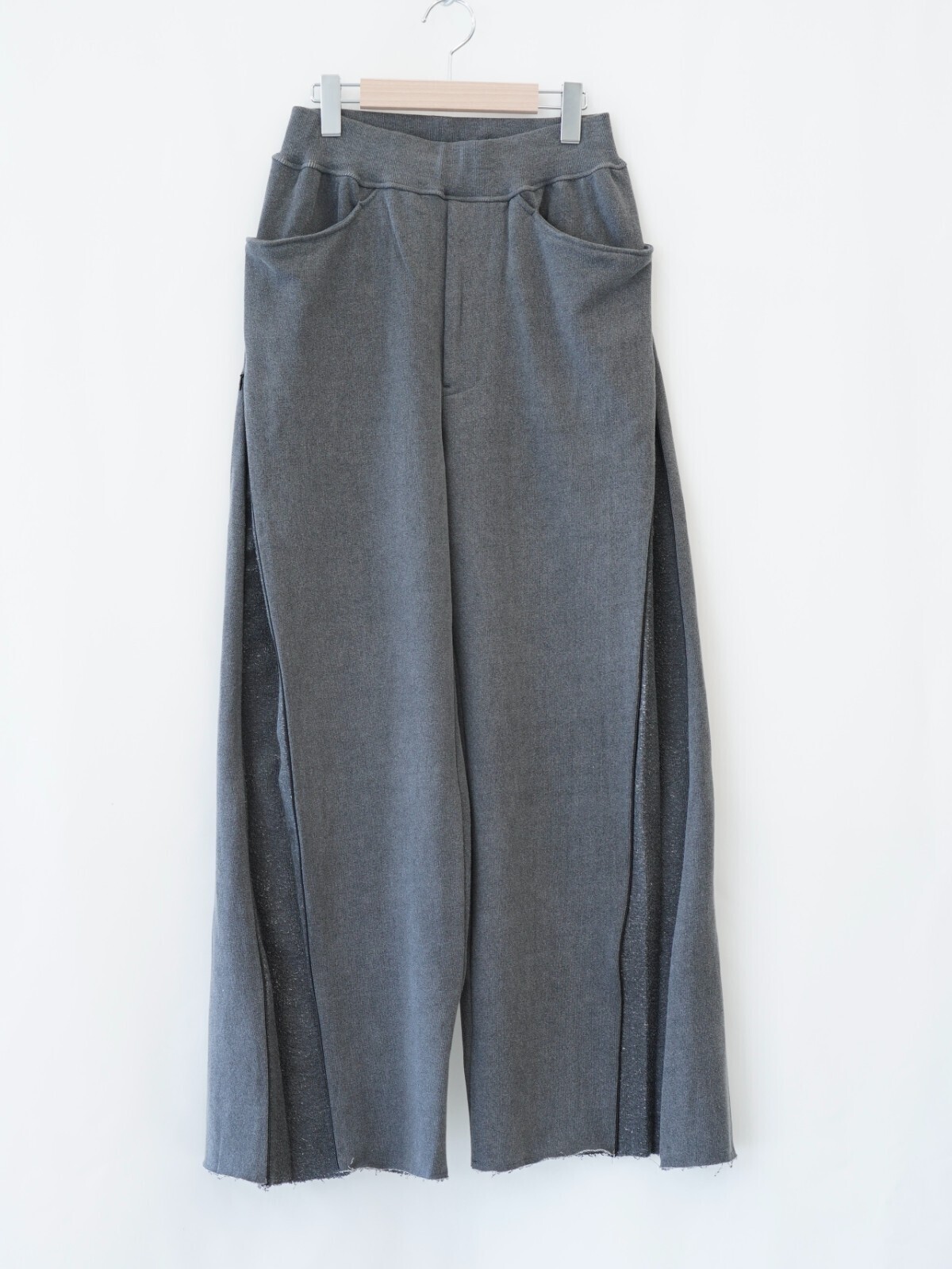 saby 男士 NEW RIB BAGGY PANTS- Pigment Print French Terry - 图片7