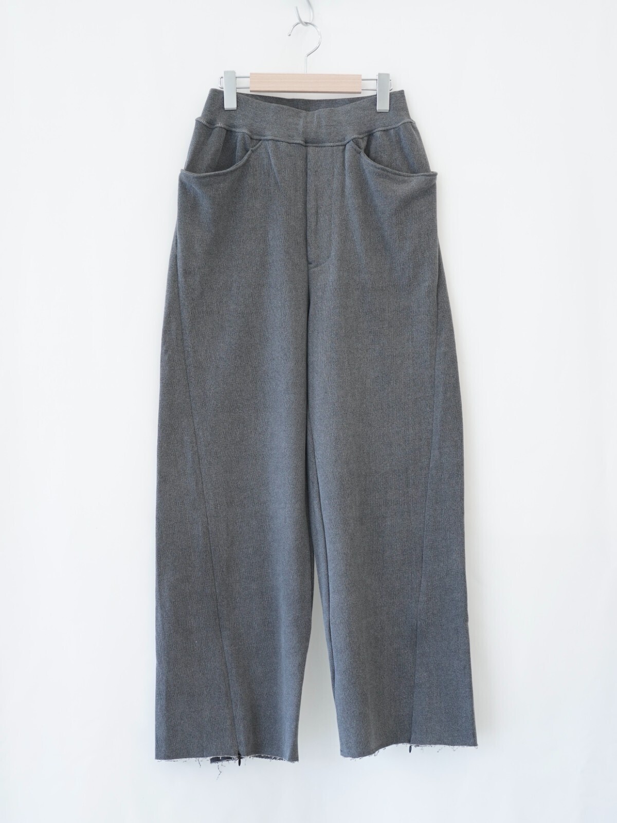 saby 男士 NEW RIB BAGGY PANTS- Pigment Print French Terry - 图片8