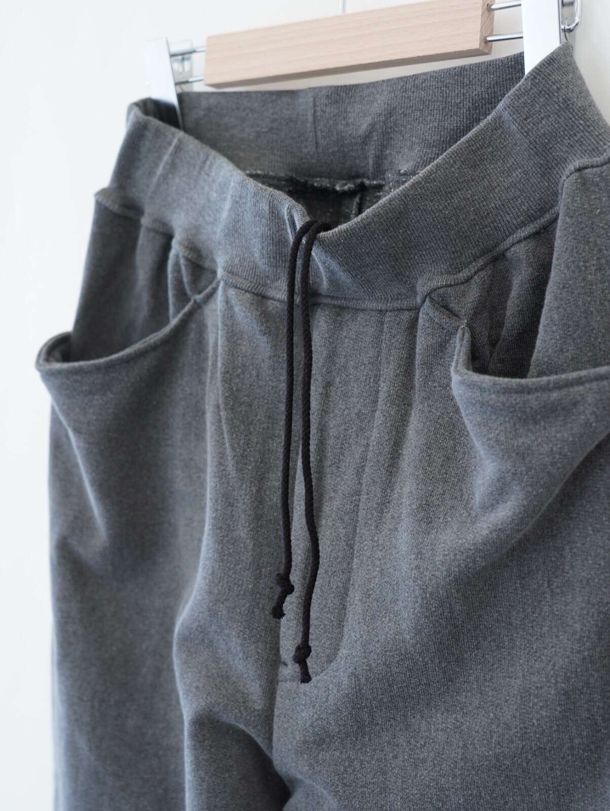 saby 男士 NEW RIB BAGGY PANTS- Pigment Print French Terry - 图片12