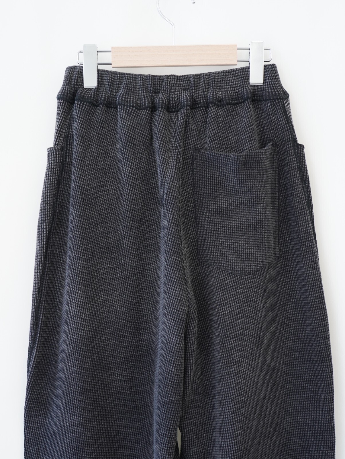 ワッフルイージーパンツ　- ピグメントストーンウォッシュ- | saby