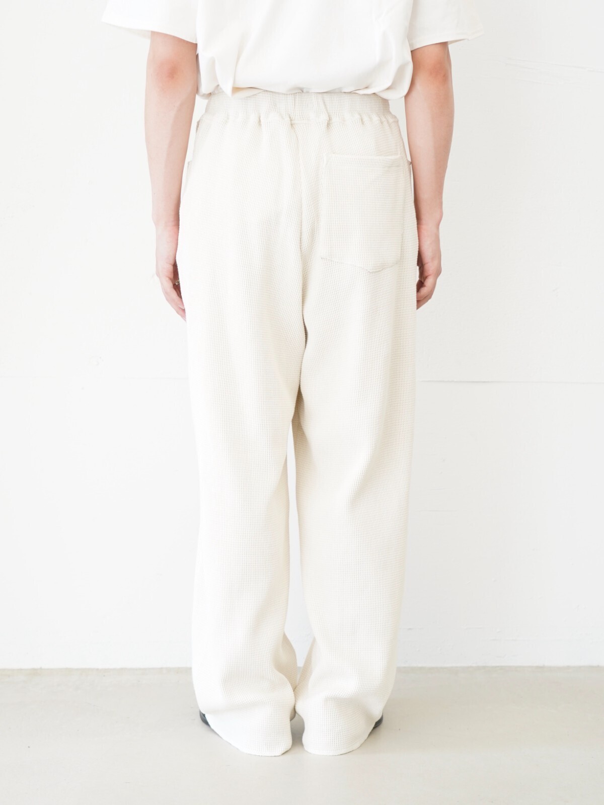 saby 男士 WAFFLE EASY PANTS - Pigment Stone Wash - 图片4