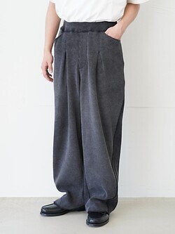 saby 男士 WAFFLE EASY PANTS - Pigment Stone Wash - 图片4