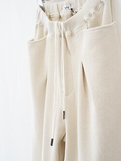 saby 男士 WAFFLE EASY PANTS - Pigment Stone Wash - 图片21