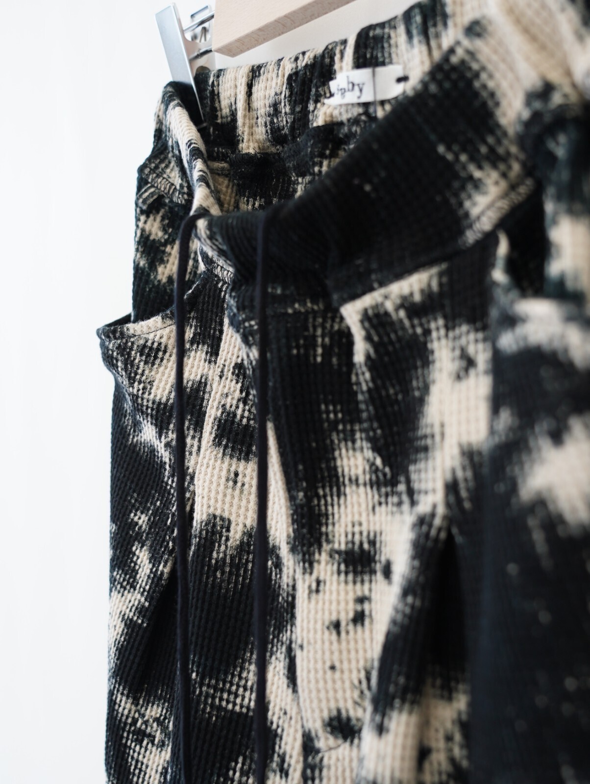 saby 男士 WAFFLE EASY PANTS- Smog Dyed - 圖片9