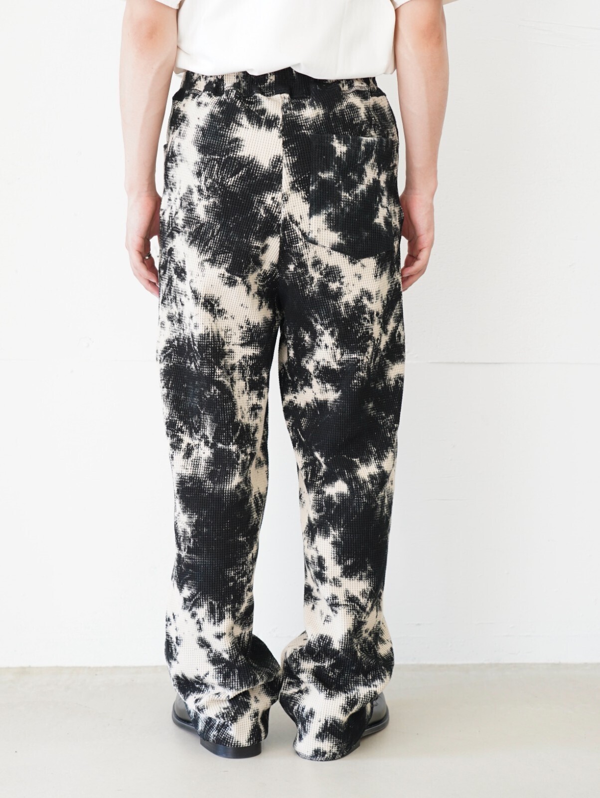 saby 男士 WAFFLE EASY PANTS- Smog Dyed - 圖片3