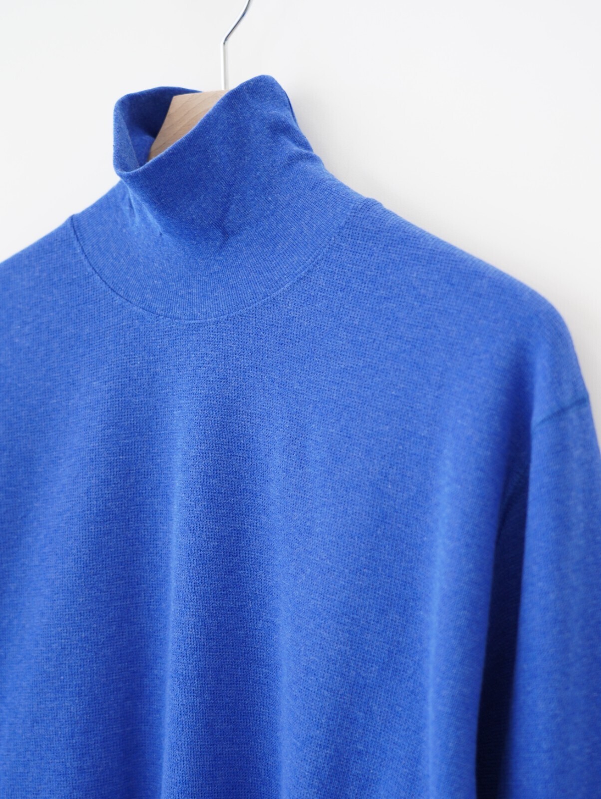 saby 女裝 & 男裝 HIGH NECK LONG SLEEVE TEE- 26/1 BD Micro Waffle - 圖片15