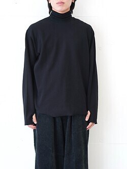 サバイ レディース & メンズ ハイネックロングスリーブTee 画像1