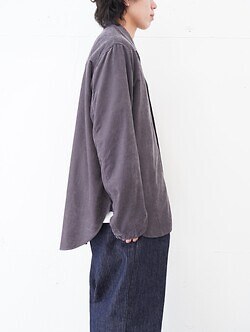 saby 女士 & 男士 LAPEL SHIRTS- 21W Corduroy Sun Fade Processing - 图片11