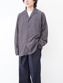 saby 女士 & 男士 LAPEL SHIRTS- 21W Corduroy Sun Fade Processing - 图片13