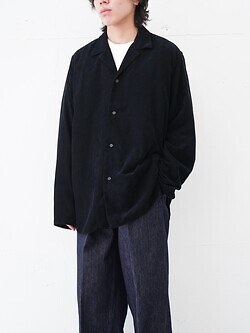 saby 女士 & 男士 LAPEL SHIRTS- 21W Corduroy Sun Fade Processing - 图片4