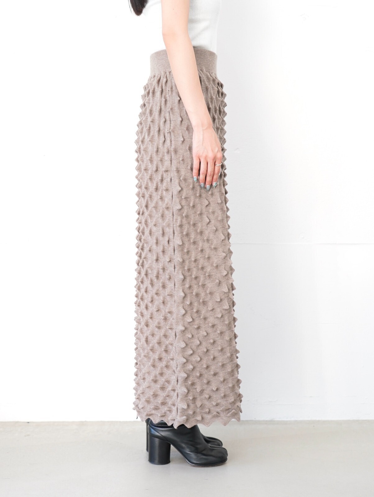 OPEN SESAME CLUB 여성 durian long skirt (25AW) 이미지2