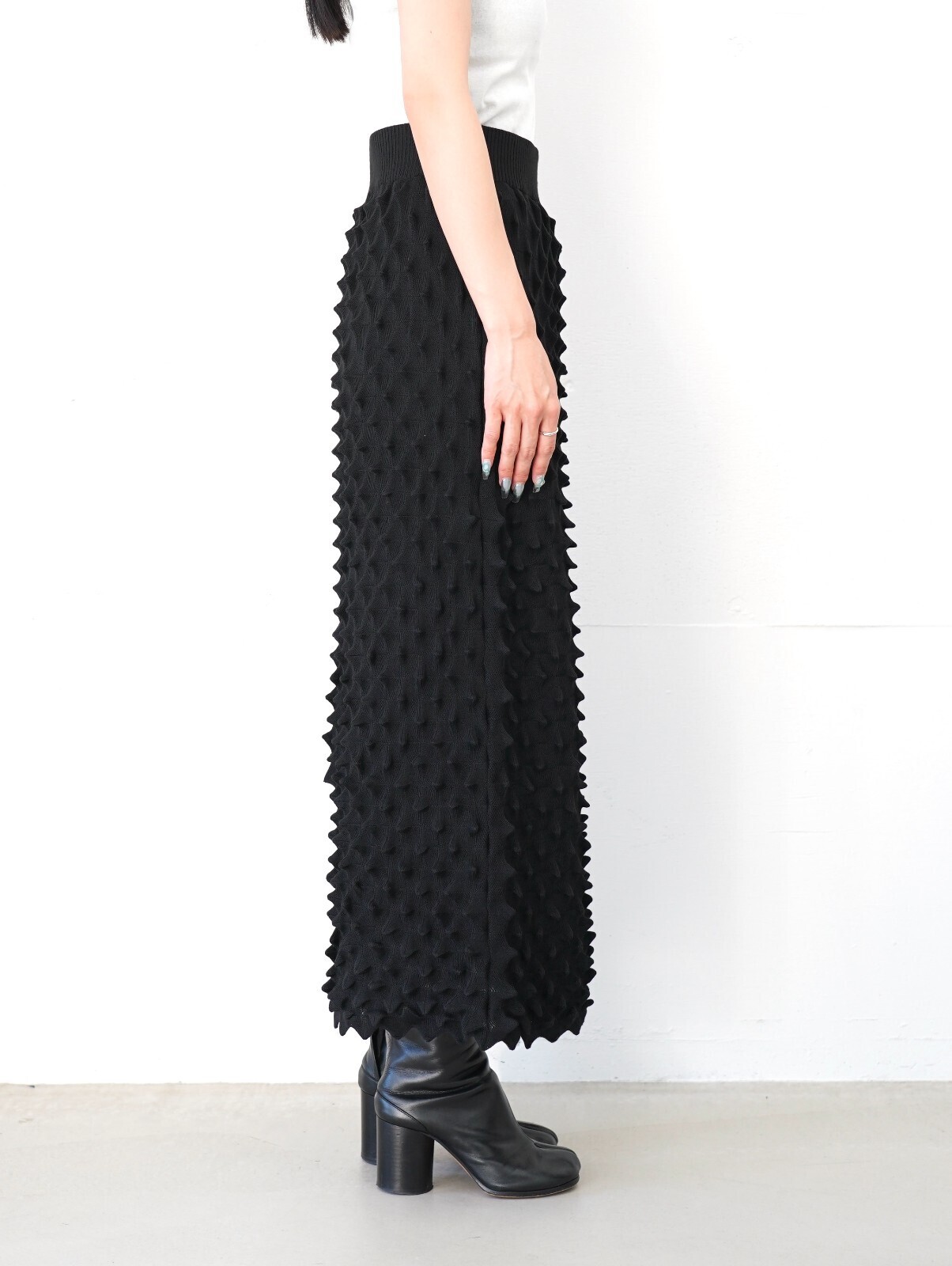 OPEN SESAME CLUB 여성 durian long skirt (25AW) 이미지17