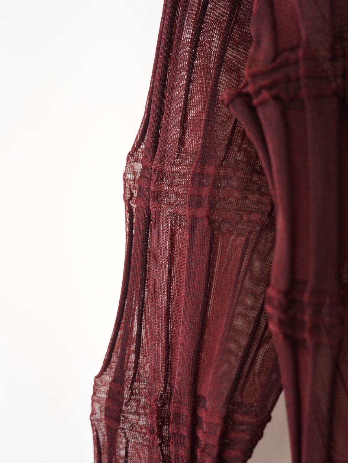 OPEN SESAME CLUB 여성 sheer flow cardigan 이미지21