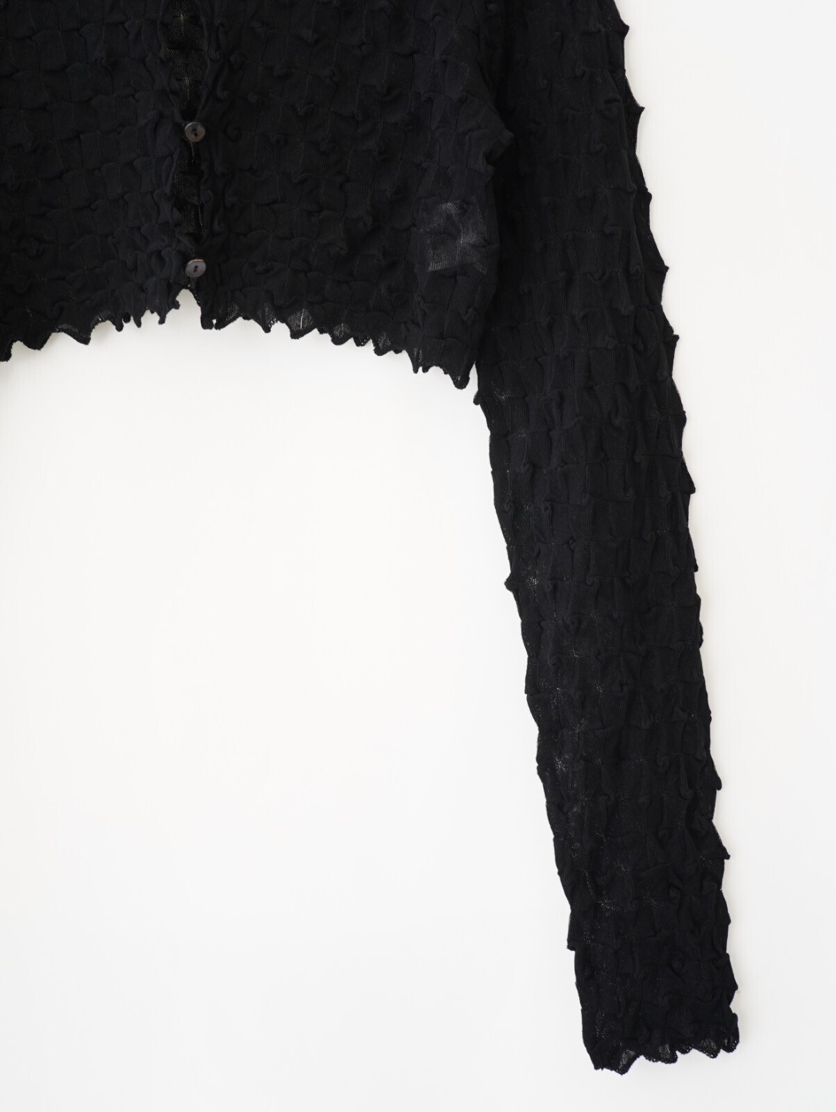 OPEN SESAME CLUB 여성 ice cotton short cardigan (25AW) 이미지8