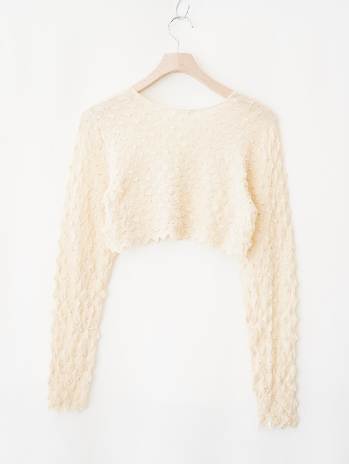 OPEN SESAME CLUB 여성 ice cotton short cardigan (25AW) 이미지18