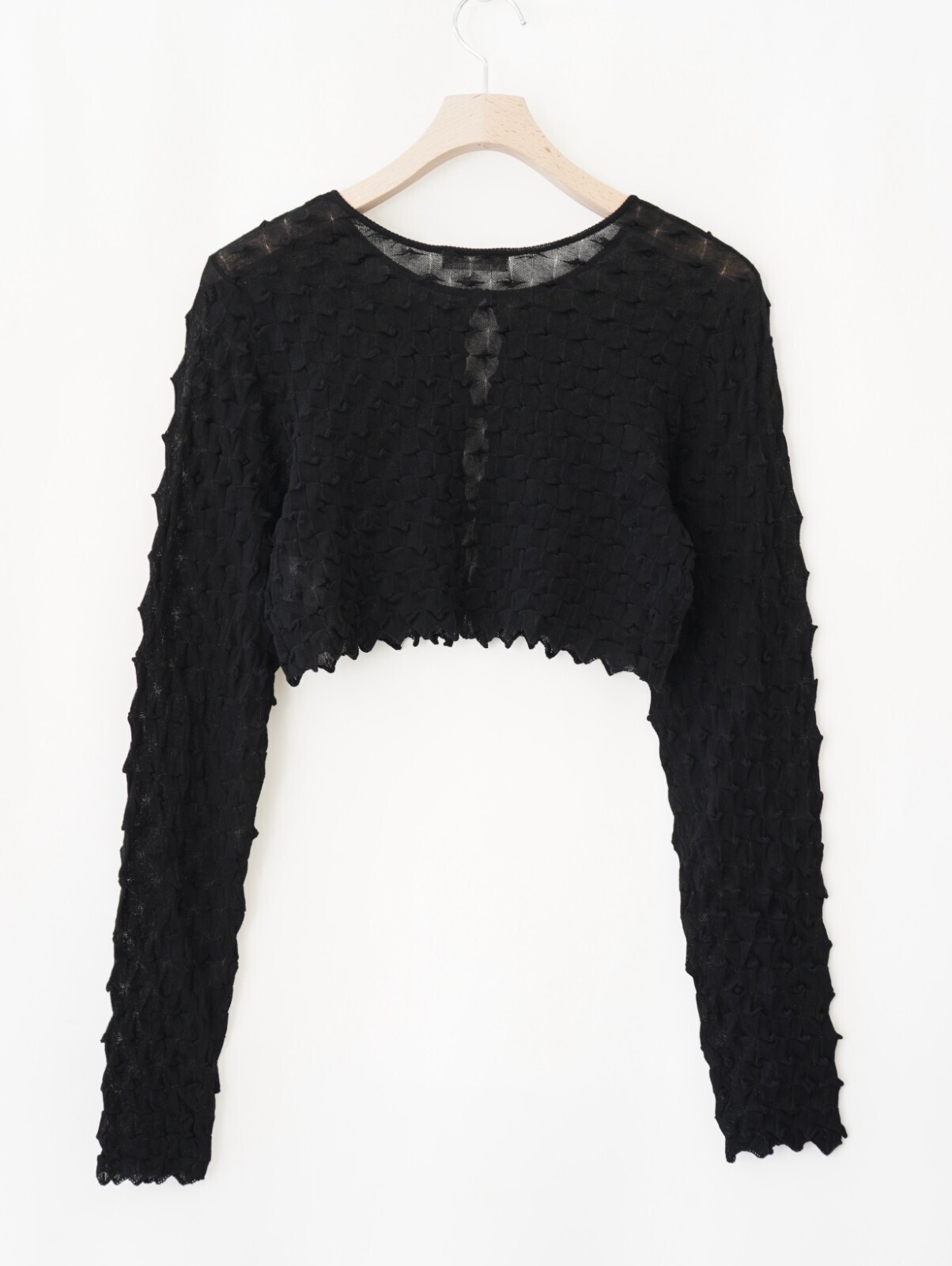 OPEN SESAME CLUB 여성 ice cotton short cardigan (25AW) 이미지9