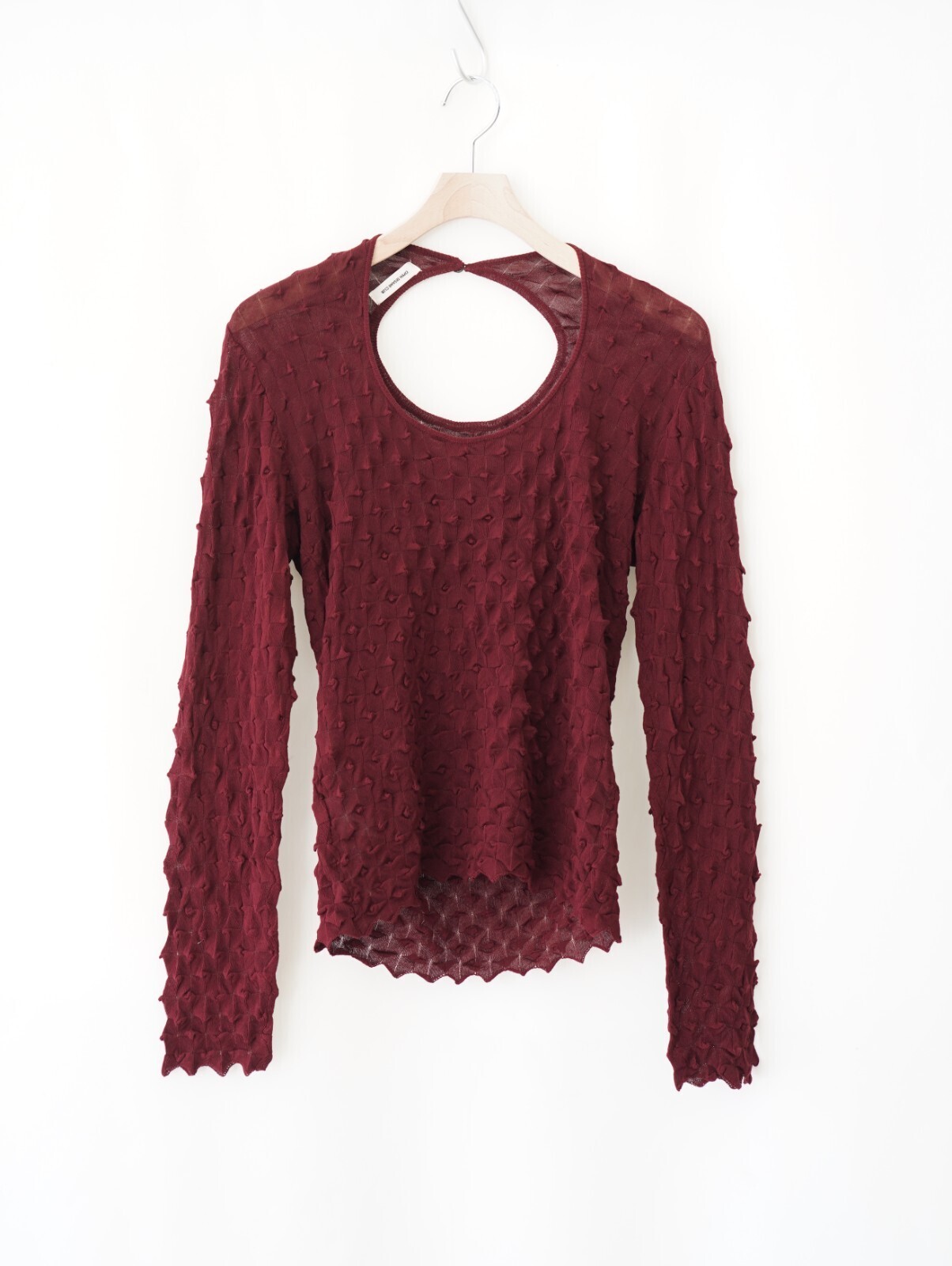 OPEN SESAME CLUB 여성 ice cotton tops (25AW) 이미지5