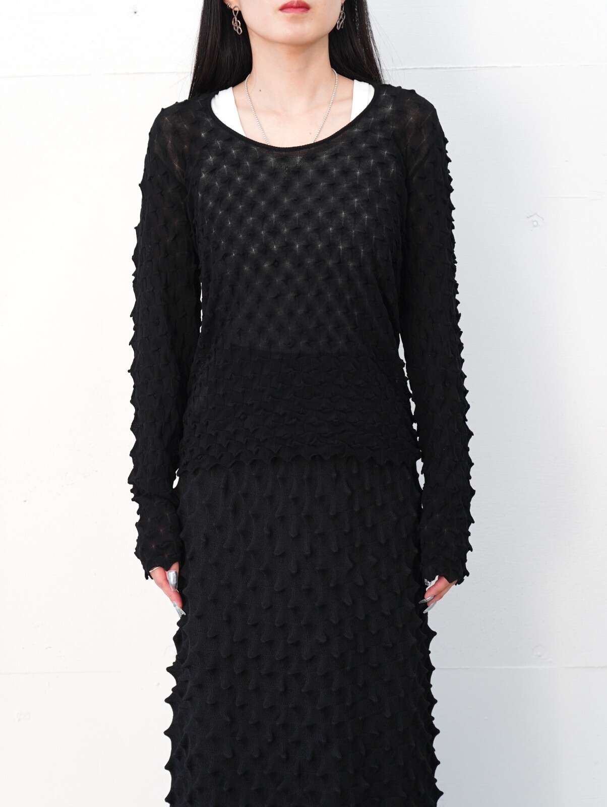 OPEN SESAME CLUB 여성 ice cotton tops (25AW) 이미지20