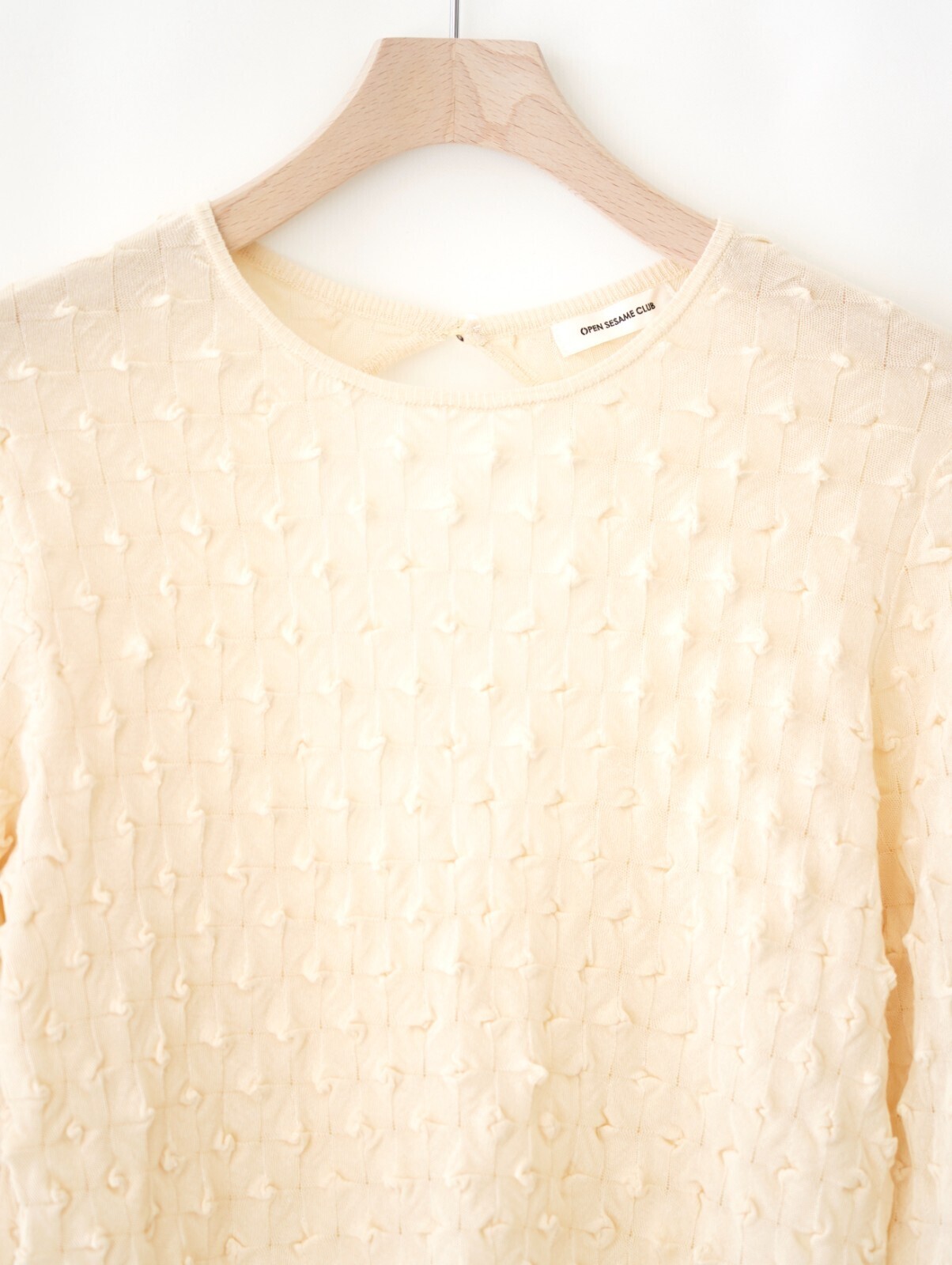 OPEN SESAME CLUB 여성 ice cotton tops (25AW) 이미지15