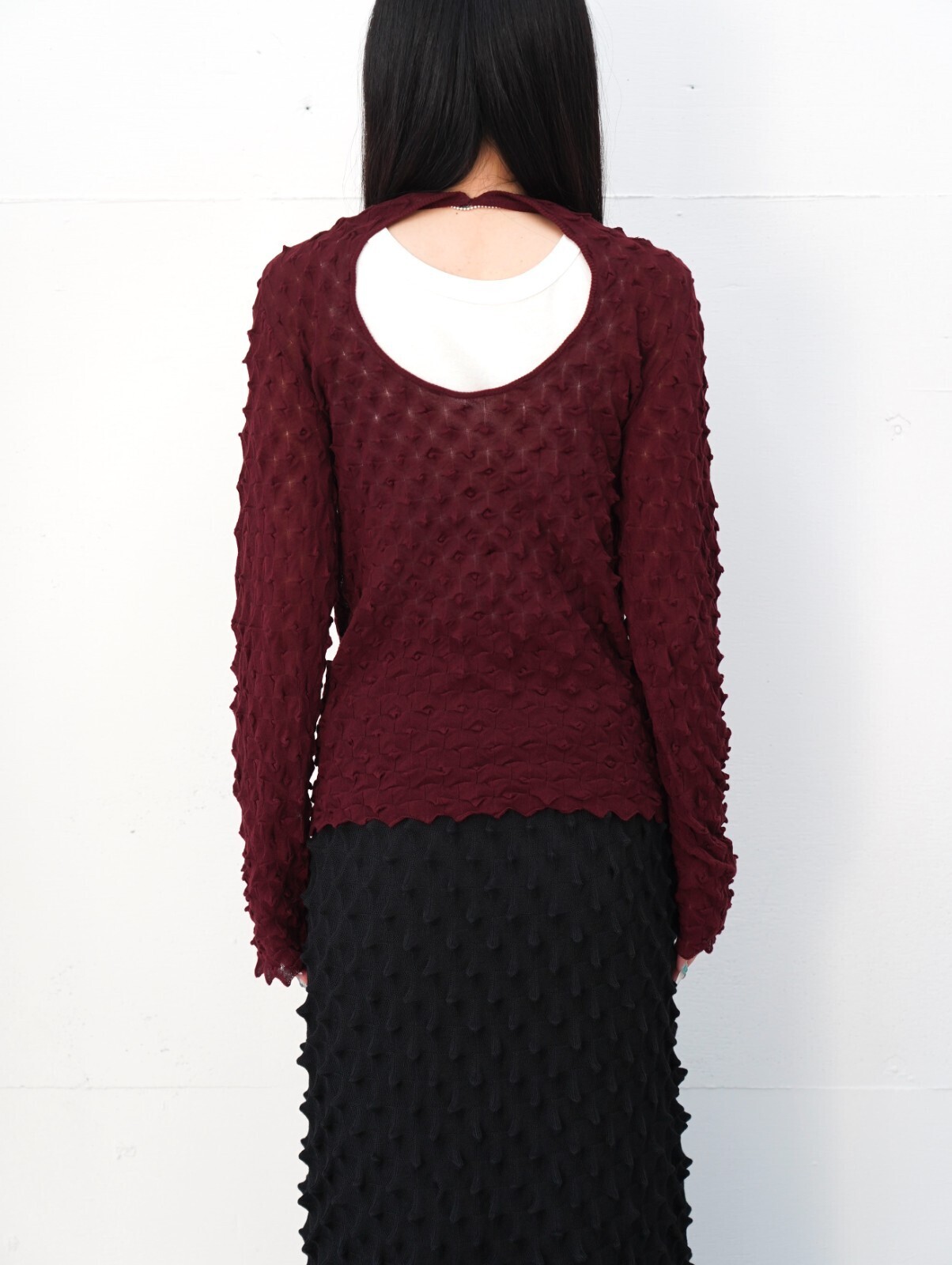 OPEN SESAME CLUB 여성 ice cotton tops (25AW) 이미지3