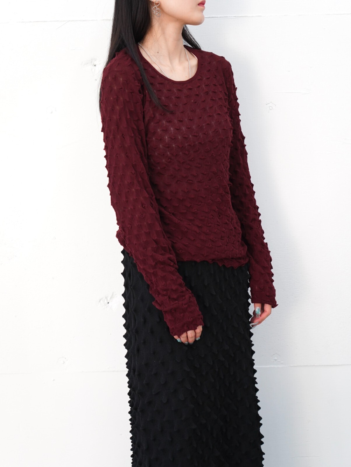 OPEN SESAME CLUB 여성 ice cotton tops (25AW) 이미지4