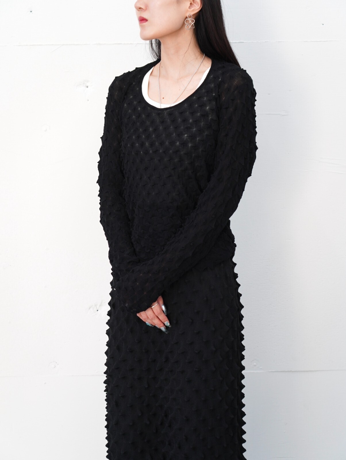 OPEN SESAME CLUB 여성 ice cotton tops (25AW) 이미지23