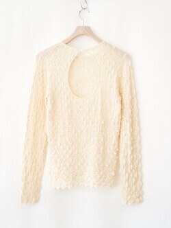 OPEN SESAME CLUB 女士 ice cotton tops (25AW) 圖片19