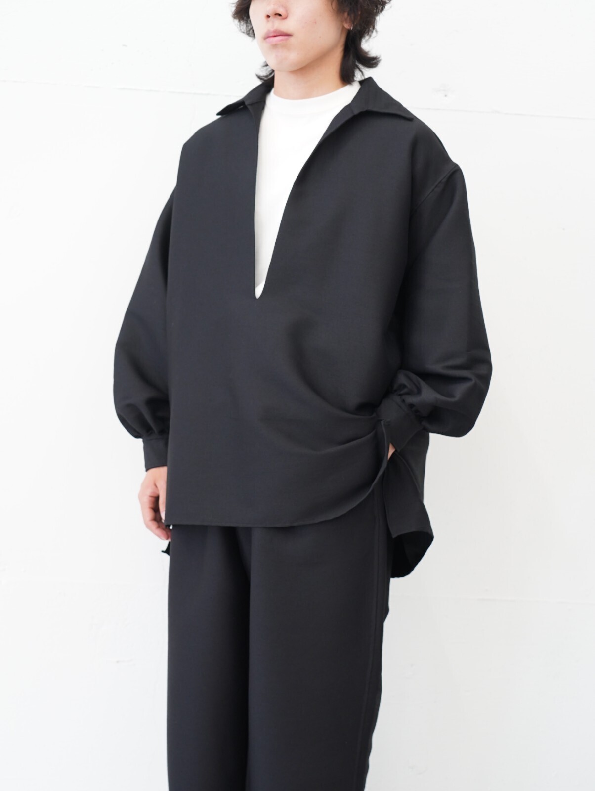 アクシス レディース & メンズ スキッパーシャツ 画像4