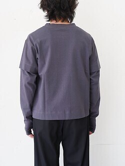 JIAN YE MENS 25 LS TEE (×Jinjinneedle) IMAGE3