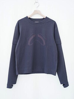 JIAN YE MENS 25 LS TEE (×Jinjinneedle) IMAGE6