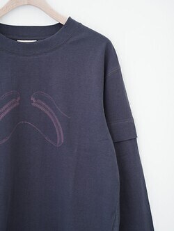 JIAN YE MENS 25 LS TEE (×Jinjinneedle) IMAGE7